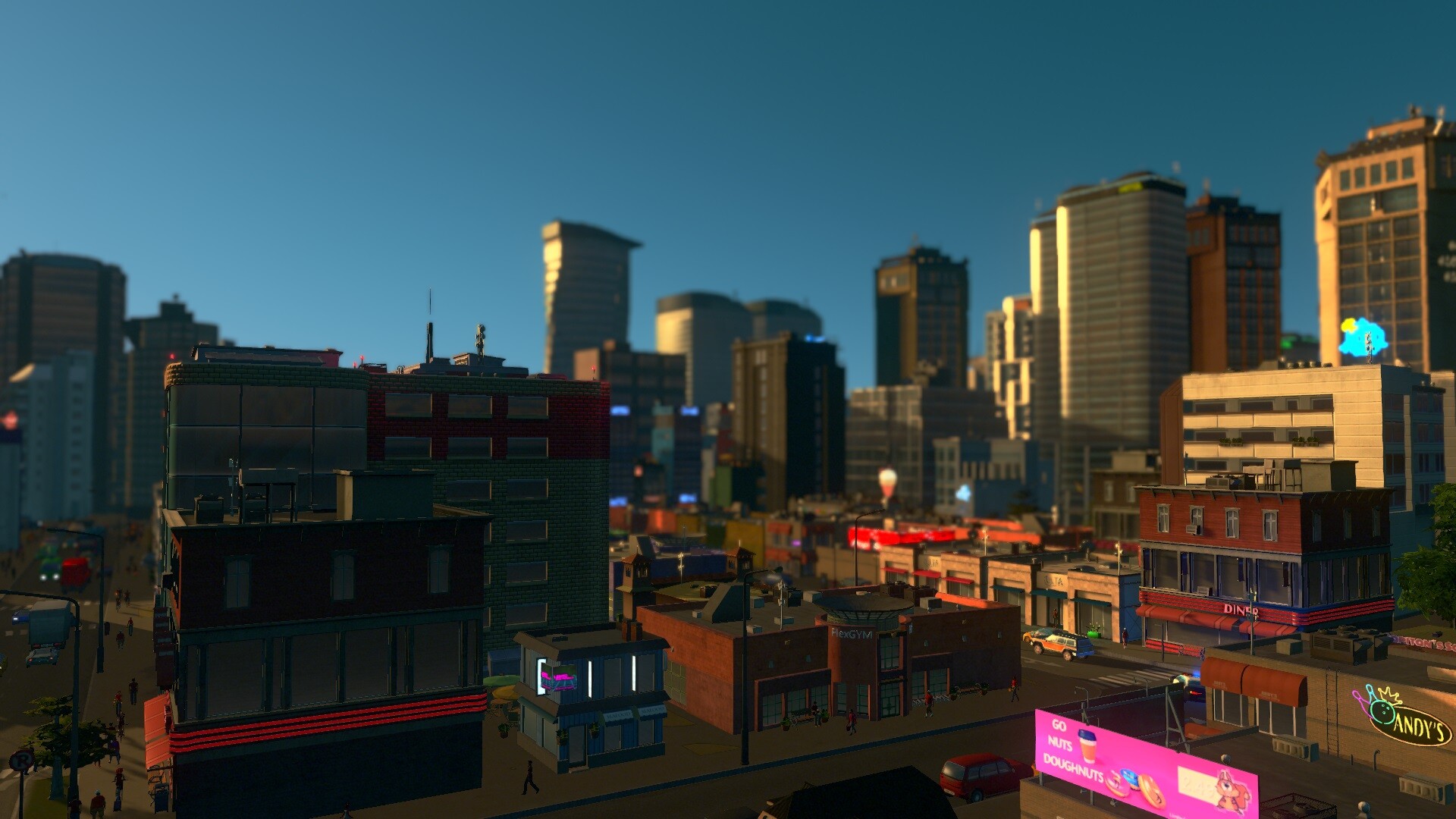 Cities: Skylines - 80s Downtown Beat