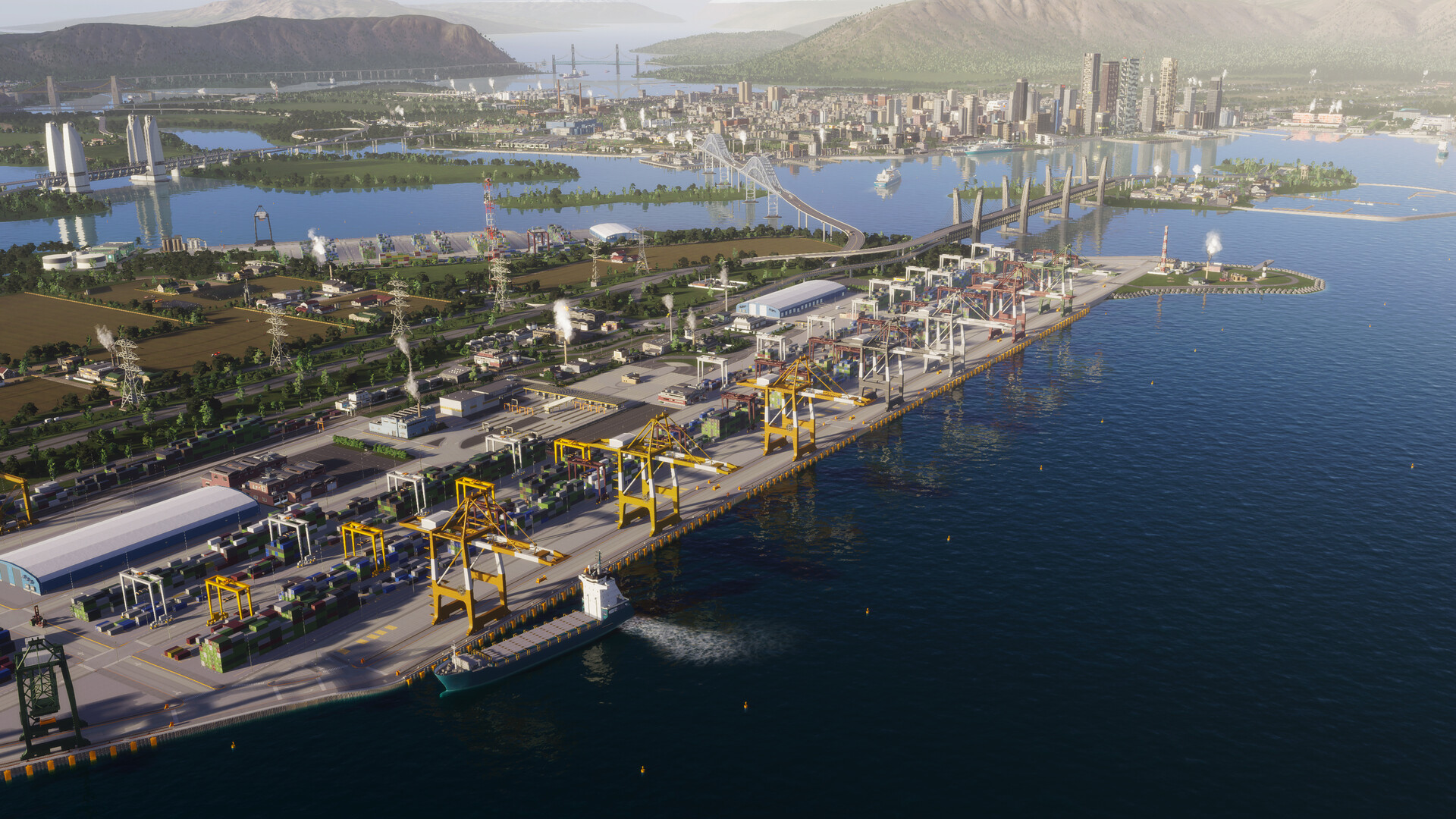Cities: Skylines II - Bridges Ports