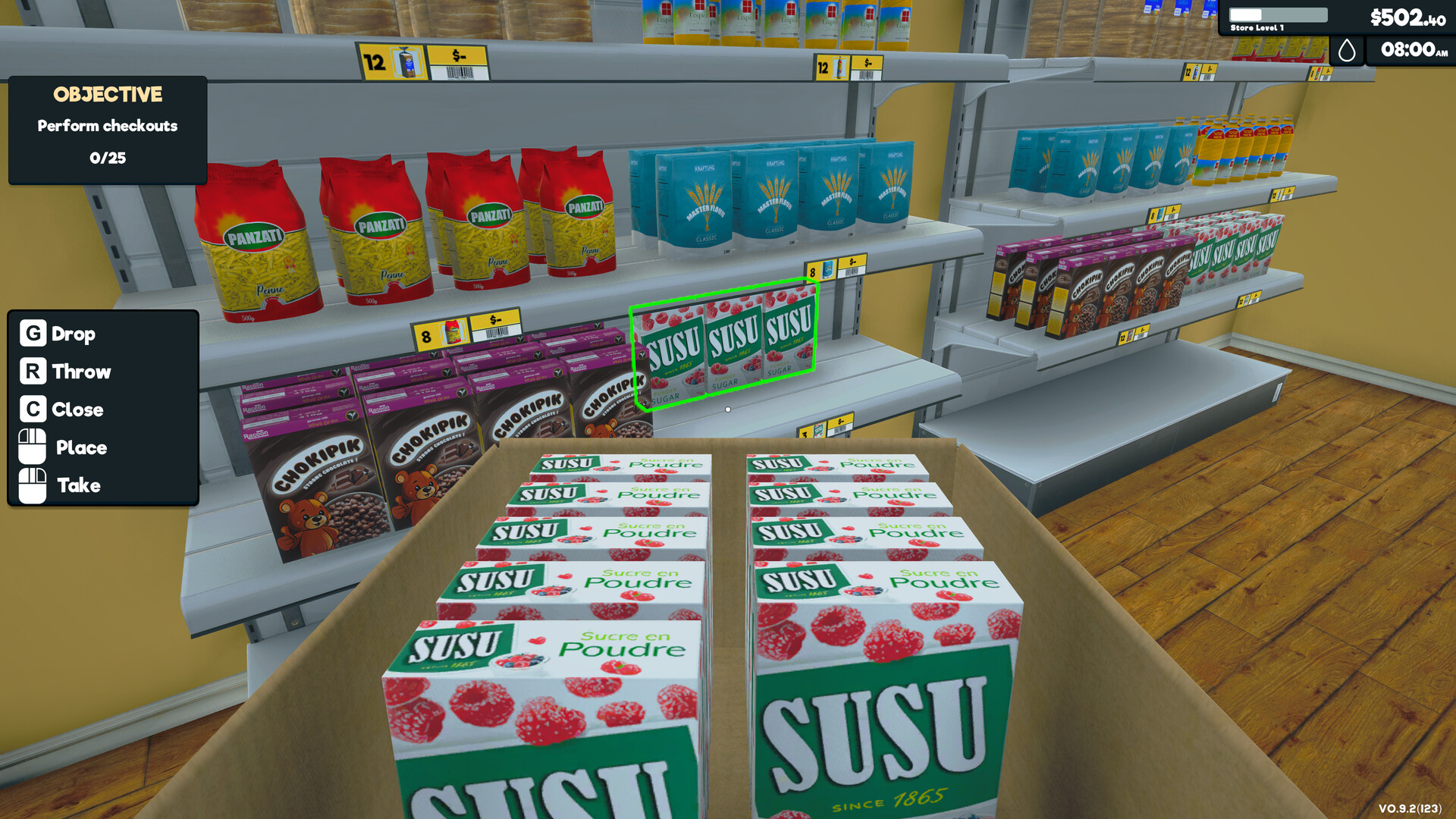 Supermarket Simulator