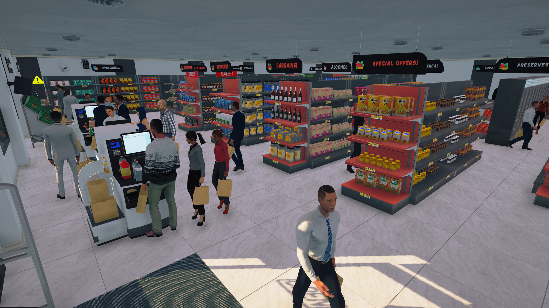 Supermarket Simulator