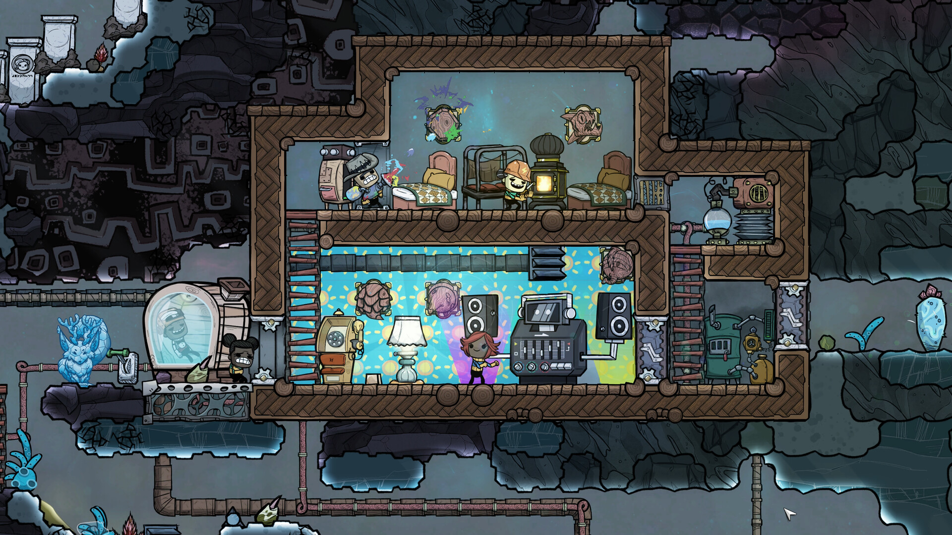 Oxygen Not Included: The Frosty Planet Pack