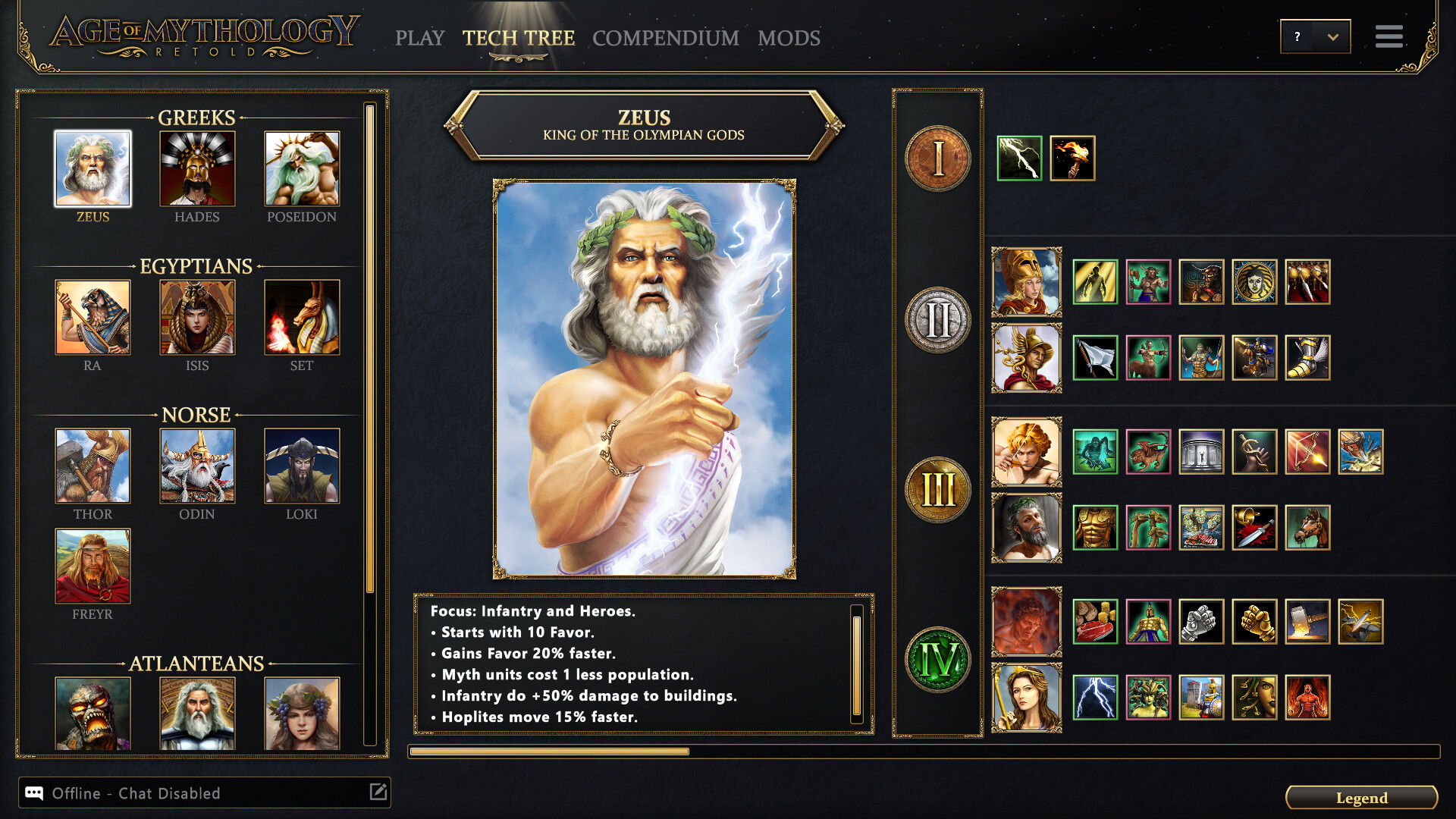 Age of Mythology: Retold - Legacy Deity Portrait Pack