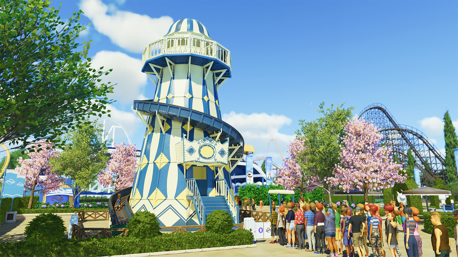 Planet Coaster 2: Vintage Funfair Ride Pack