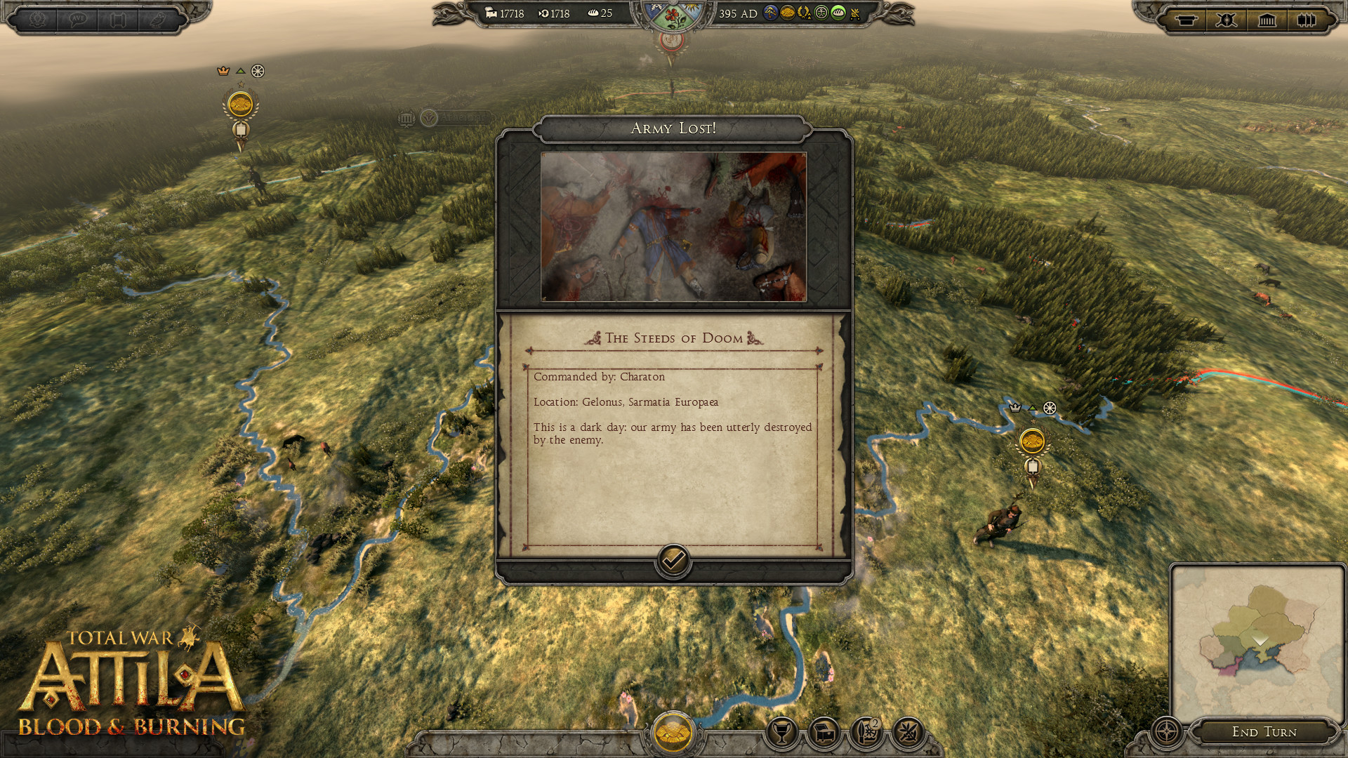 Total War: ATTILA - Blood Burning