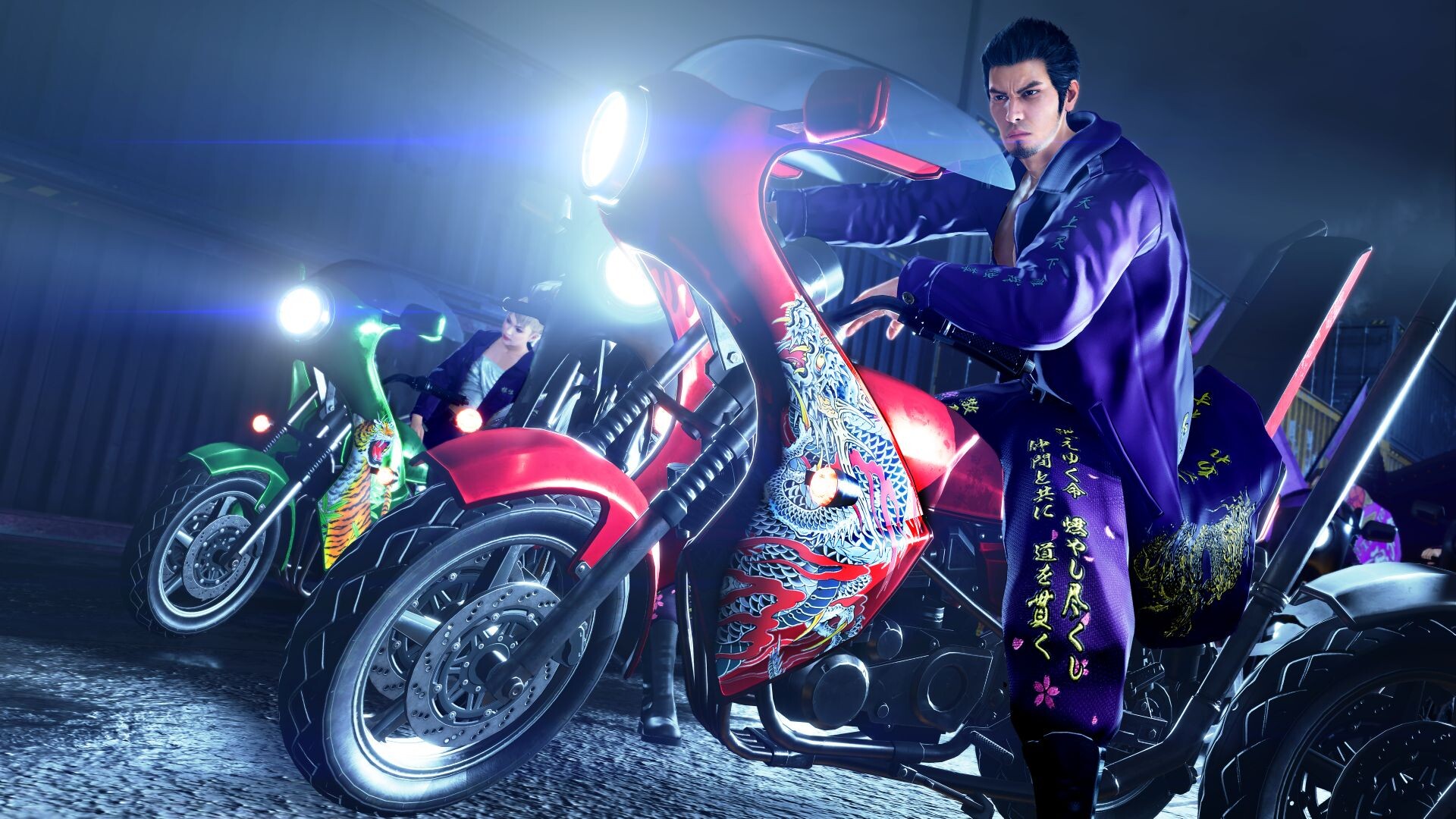 Yakuza Kiwami 3  Dark Ties  набор образов для девчачьей банды Рюкю