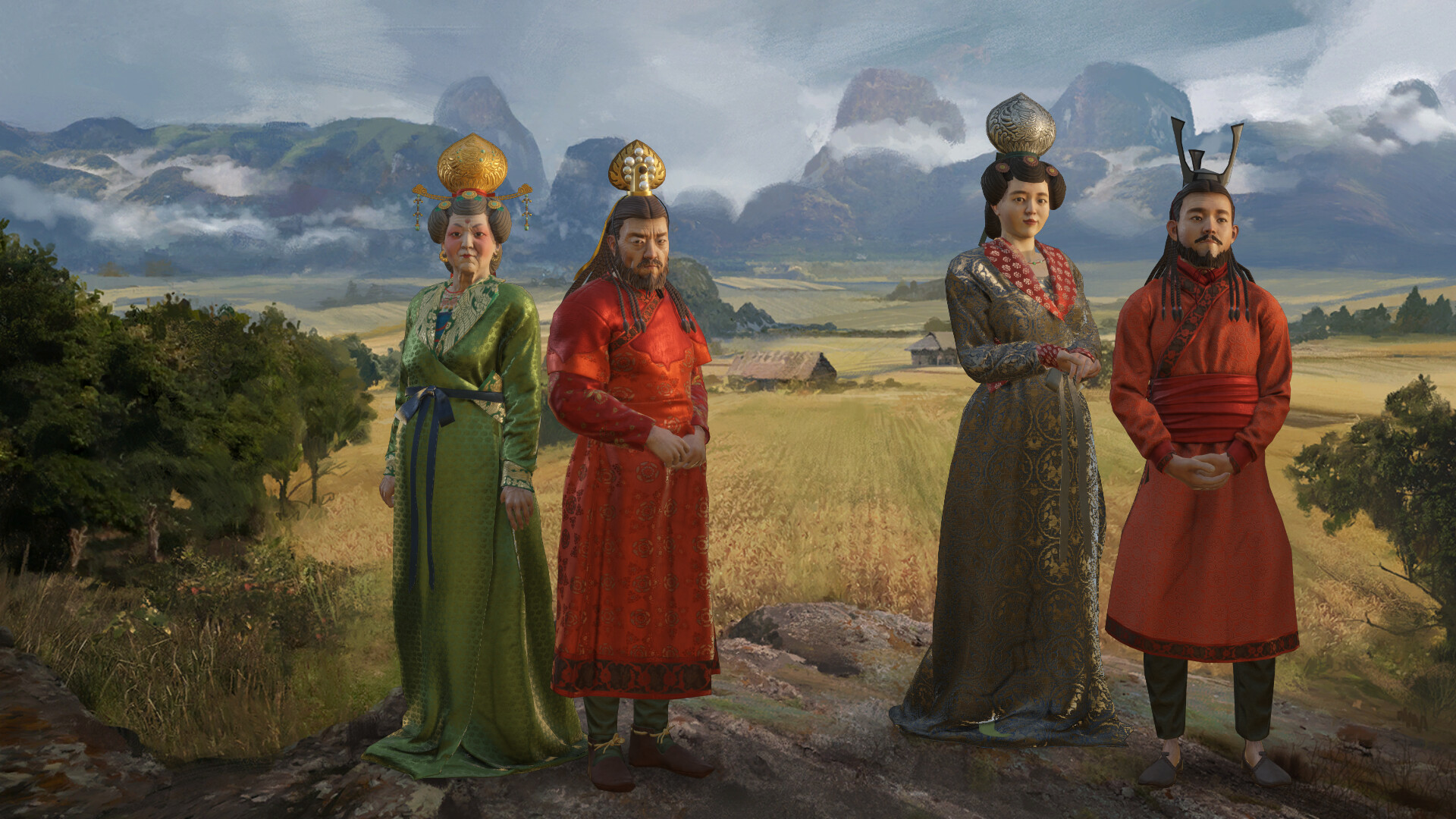 Crusader Kings III Creator Pack: Celestial Court Attire