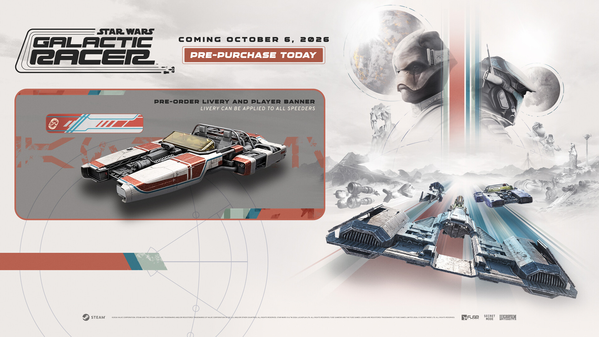 STAR WARS: Galactic Racer Pre-Order Bonus
