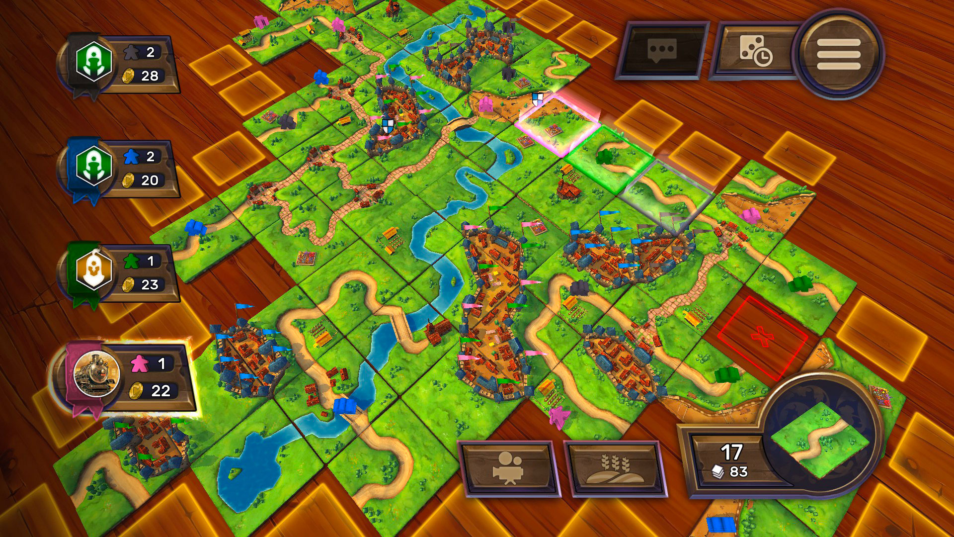 Carcassonne - Tiles  Tactics